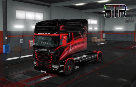 ets2 scania rjl griffin skin 1 35 x euro truck simulator 2 mods