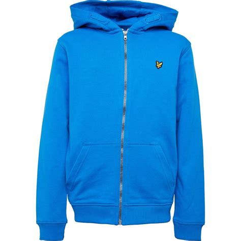 buy lyle  scott boys classic zip  hoodie bb director blue
