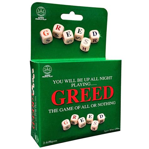 greed dice game board game