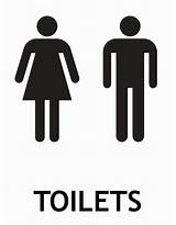 Sign Bathroom Toilet Signs Printable Wc Restroom Clipart Clip Ladies Logo Signage Washroom Mens Cliparts Use Unisex Toilets Template Door sketch template