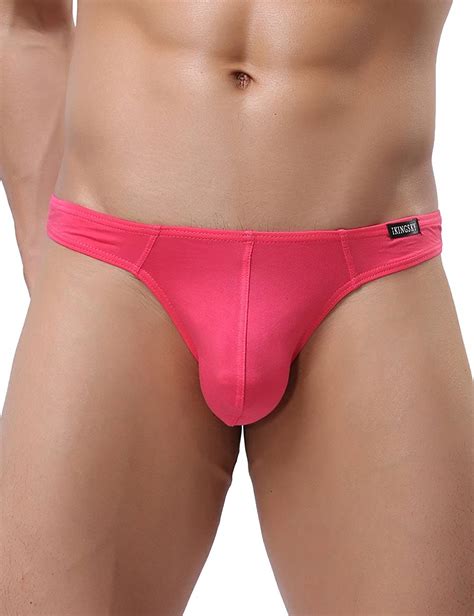 ikingsky men s everyday basic modal thong underwear sexy no show t back