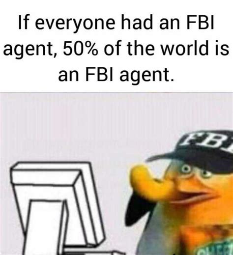 Fbi Agent Meme Cartoon