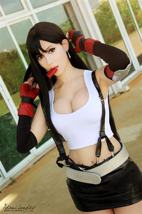 tifa lockhart cosplay by adami langley on deviantart