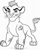 Lion Guard Kion Coloring Pages Color Printable Disney Print Getdrawings Pdf Book Popular sketch template