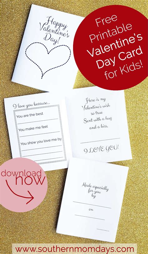 printable valentines day cards  mom  dad  printable