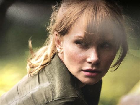 Bryce Dallas Howard Claire Is Featured In The Jurassic World Fallen
