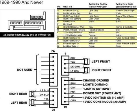 metra radio ge wiring diagram