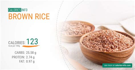 brown rice calories in 100g or ounce 2 facts worth knowing