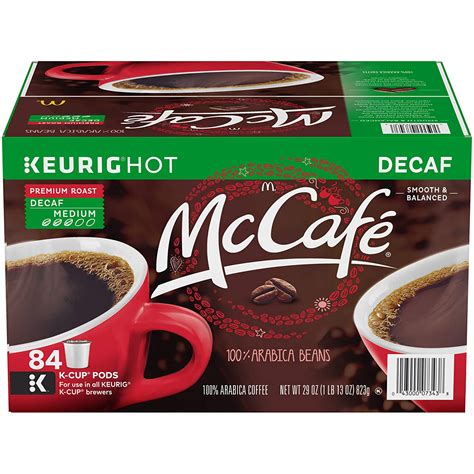 mccafe premium roast decaf coffee  cup pods  ct walmartcom walmartcom