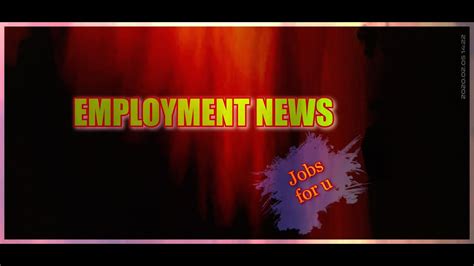jobs  youemployment news youtube