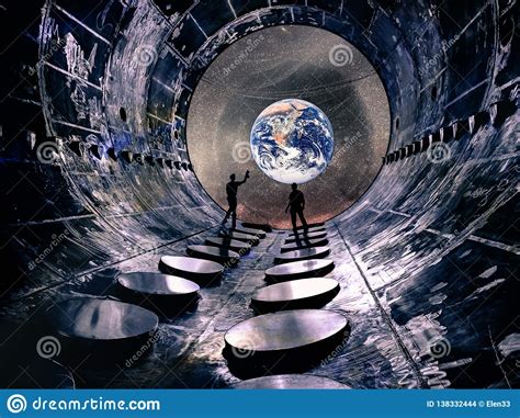high tech concept  space travel stock illustration illustration  base achievement