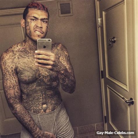 rapper inkmonstarr leaked nude selfie photos gay male