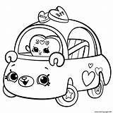 Coloring Pages Cars Girls Cutie Shopkins Printable Colouring Kids Print Chocolate Bar Book Choose Board Info sketch template