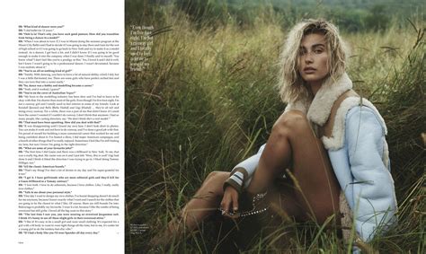 Hailey Bieber Sexy For Vogue Australia 16 Photos The