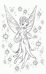 Coloring Pages Fairies Colouring Iridessa Painting Drawn Pencil Color Print Book Kids Coloringhome sketch template