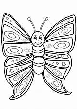 Colouring Pages Coloring Childrens Kids Printable Butterfly Animal Sheets Color Colour Print Butterflies Things Insect Getcolorings Smiling Bug Filminspector Choose sketch template