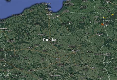 gdzie jest burza interaktywna mapa burzowa polski mapa burzy  glos szczecinski