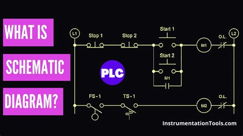 schematic diagram electrical  plc tutorials youtube