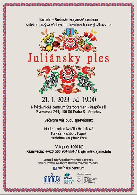 juliansky ples  folklorni klub fogas