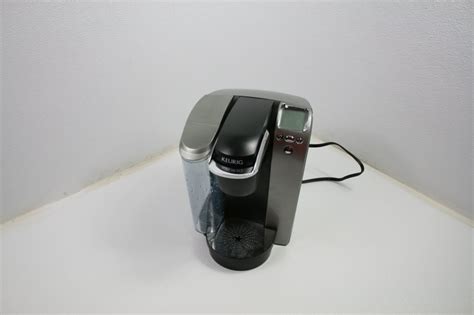 Keurig K70 Platinum Single Serve K Cup Coffee Maker Brushed Silver