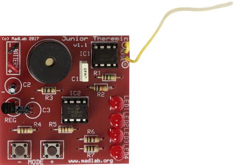 whadda wsg theremin model komplet za sestavljanje   conradsi