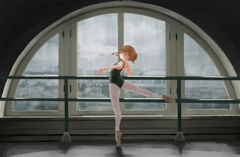 Original Absurdres Highres Huge Filesize 1girl Ballerina Ballet
