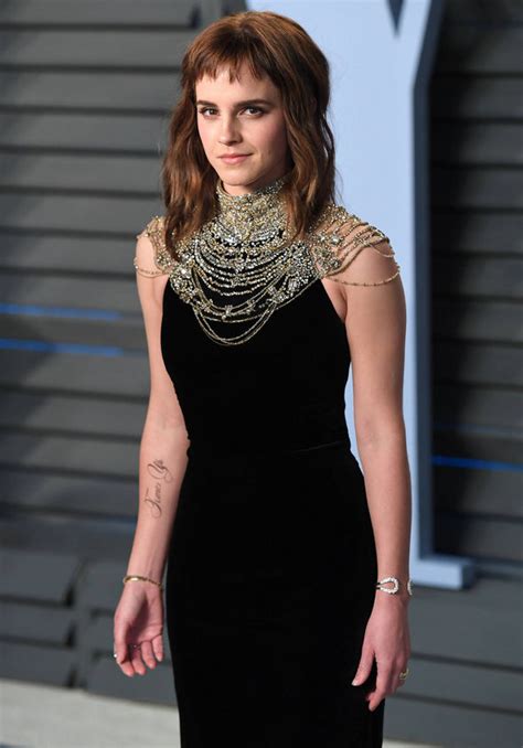 Oscars 2018 Emma Watson Unveils Time’s Up Tattoo But Did You See The