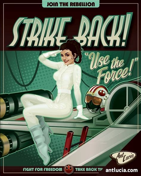 these sexy star wars recruitment posters make it hard to