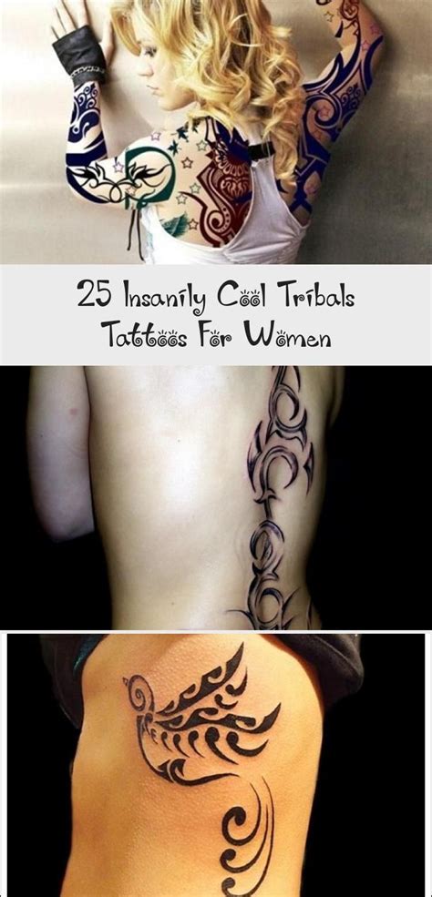 25 Insanily Cool Tribals Tattoos For Women In 2020 With Images