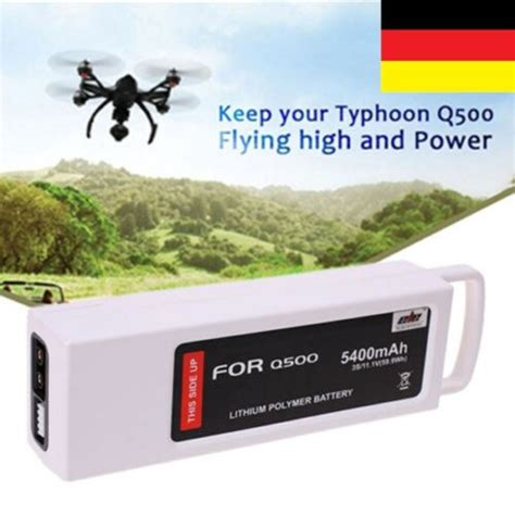 mah lipo akku fuer yuneec   typhoon quadcopter rc drone rtf de  ebay