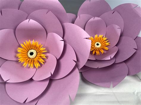 purple paper flowers paper flowers purple paper unique items products