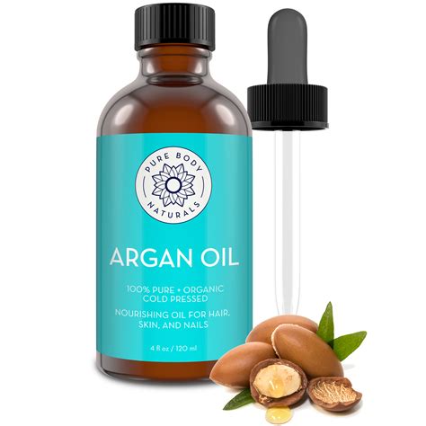 argan oil  skin face hair nails  fl ounce pure body naturals