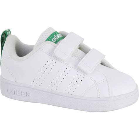 adidas baby girls  boys shoes whitegreen decathlon