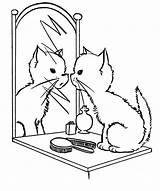 Mirror Coloring Pages sketch template