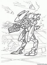 Colorare Guardia Coloriage Colorkid Garde Futur Soldat Fujin Malvorlagen Guerras Futuristas Schutz Guerres Futuristes Kriege Futuristische Futurystyczne Wojny Futuristiche Asalto sketch template