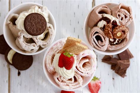descubrir  imagen como hacer ice cream rolls receta