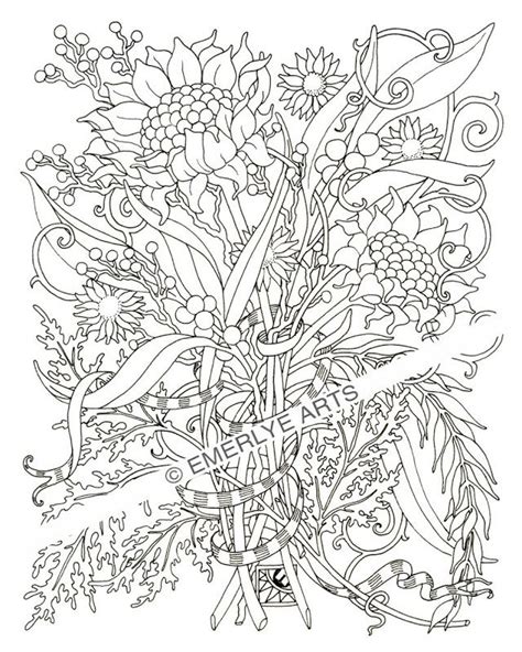 nature scenery coloring pages  adults nature landscape printable