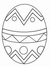 Coloring Easter Eggs Printable Pages sketch template