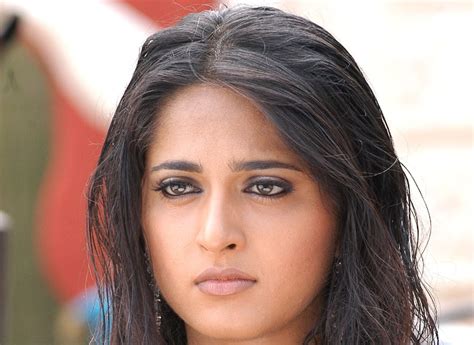 tollywood actress anushka shetty hot face close up photos