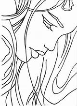 Traceable Drawings Drawing Painting Sherpa Face Simple Woman Canvas Acrylic Sketch Easy Traceables Sketches Patterns Paintings Glass Stained Trace Tracing sketch template