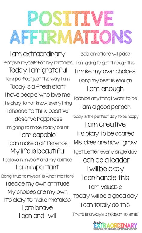 printable positive affirmations worksheet  printable word searches