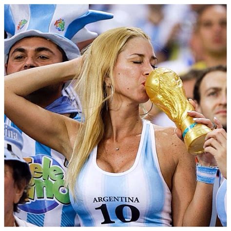 argentina hot football fans world cup soccer world