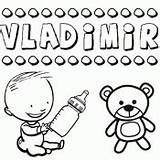 Vladimir sketch template