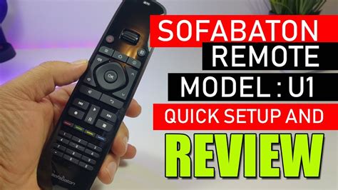 sofabaton model   harmony remote  features quick unboxing  review youtube