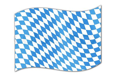 bayerische fahne stock bild colourbox