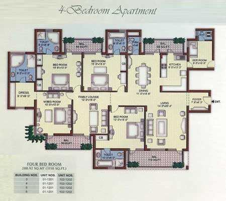 bhk floor plan pre rented property  sale  gurgaon