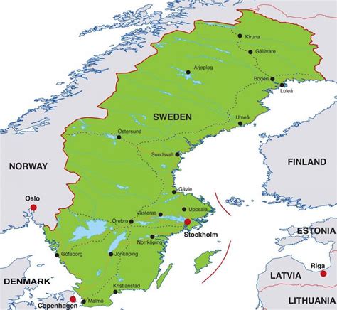 inkomst av sverige karta huvudstaden  sverige karta soedermanland och uppland sverige