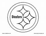 Coloring Steelers Pages Football Getcolorings sketch template