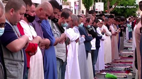 muslims celebrate eid al fitr   world