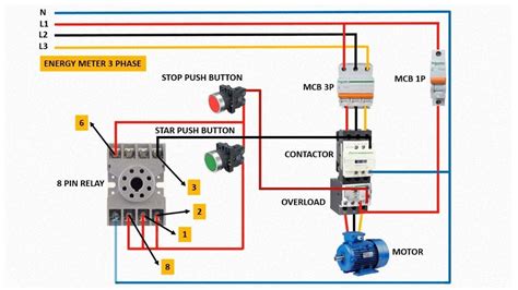 pin relay base wiring diagram starter relay connection diagram  pin relay youtube